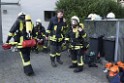 Dachstuhlbrand Koeln Poll Geislarerstr P404